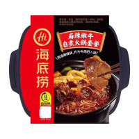 Китайская Саморазогревающаяся лапша Haidilao HotPot говядина с острым соусом