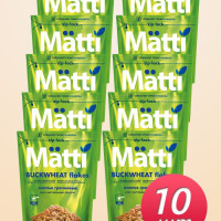 Хлопья гречневые (Matti), 375г х 10 шт