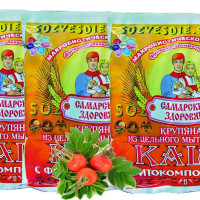 Каша №74 Пшенично-овсяная с шиповником, тыквой, расторопшей и каменным маслом