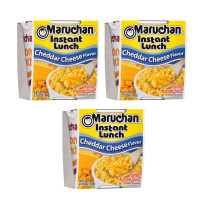 Лапша быстрого приготовления Maruchan Инстант Ланч со вкусом сыра Чеддэр (3 шт. по 64 г), США