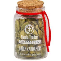 Приправа кардамон зелёный в стручках, Masala Traders, 28 г, Индия