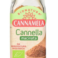 Приправа Cannamela корица молотая БИО Cannamela Div.Bonomelli Srl 42 г стекло Италия
