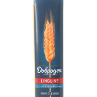 Макароны "ДОБРОДЕЯ" LINGUINE (ЛИНГУИНИ) из твердых сортов пшеницы 400 грамм
