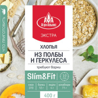 Хлопья Агро-Альянс Экстра, из полбы и геркулеса, 400 г