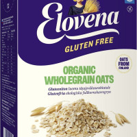 Хлопья овсяные органические Elovena Nordic (Еловена Нордик ) из цельного зерна, не содержащие глютен, 500 г