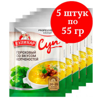Суп гороховый со вкусом копченостей Кулинар Быстрого приготовления 30-35 минут 275 г