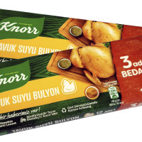 Куриный бульон в кубиках, "Knorr", Tavuk Suyu Bulyon, 120гр. 2шт. (24 кубика)