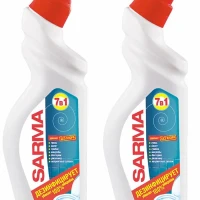 Чистящие средства для сантехники Дезинфицирующее 750 мл, набор 2 шт.