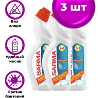 Чистящий гель дезинфицирующий 7в1 750мл х 3шт