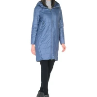 Пальто женское длинное куртка демисезонная