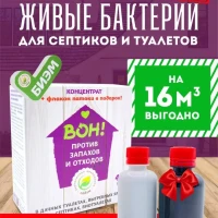 Бактерии для септика, выгребных ям и дачных туалетов