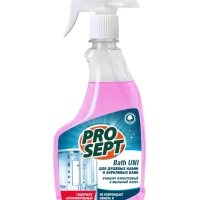 Спрей для чистки душевых и ванн против налета