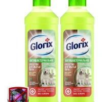 Средство для мытья пола Цветущая яблоня и ландыш 1 л(2 шт)