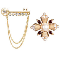 Дизайнерский Шелковый галстук, набор для мужчин, золотой, черный, белый, в полоску, красный, синий, фиолетовый, галстук, платок, запонки, свадебные Барри · Wang 6313