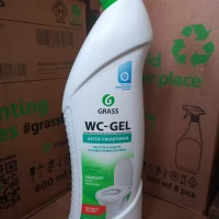 Для чистки сантехники чистящее средство WC-GEL 1 л