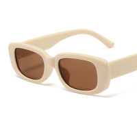 Солнцезащитные очки для мальчиков и девочек, Модные Винтажные маленькие прямоугольные солнечные очки в квадратной оправе, в стиле ретро, панк, с защитой от ультрафиолета, летние