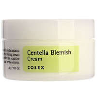 COSRX Крем для лица с центеллой против акне и купероза Centella Blemish Cream 30 г, крем для проблемной кожи корея, крем от купероза корея