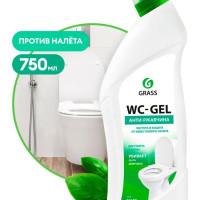 Средство для чистки сантехники GRASS "WC-gel" флакон 750 мл