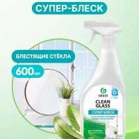 Очиститель стекол Grass Clean glass, для помещений и автомобилей, 600 мл