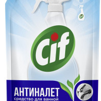 Чистящее средство для ванной Cif Легкость чистоты Антиналет, подходит для акрила и душевых кабин, 500 мл