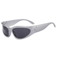 Новинка солнцезащитные очки Y2K женские спортивные солнцезащитные очки для мужчин спортивные очки модные очки кошачий глаз UV400 очки солнцезащитные очки