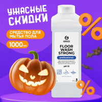 Средство для мытья пола GRASS Floor Wash Strong Professional 1 л, универсальное, моющее средство для полов, паркета и ламината