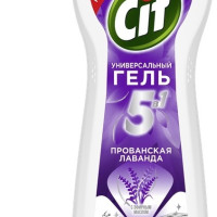 Антибактериальный чистящий гель, Cif Прованская лаванда 5в1, универсальный, 750 мл