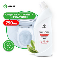 Средство для унитаза, сантехники GRASS WC-gel Professional 750 мл