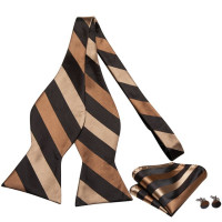 Жаккардовый цветочный узор в горошек, полосатый Шелковый мужской галстук-бабочка, регулируемый галстук-бабочка, ручная работа, запонки, набор для мужчин, свадебный бизнес