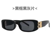 Женские квадратные солнечные очки FEISHINI, новые модные роскошные трендовые солнечные очки в стиле ретро, узкие прямоугольные Брендовые женские солнечные очки