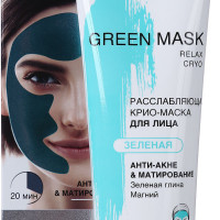 Compliment Green Mask Крио-маска Анти-акне Матирование, 80 мл