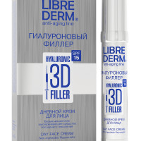 LIBREDERM Гиалуроновый 3D филлер дневной крем для лица SPF 15 30 мл