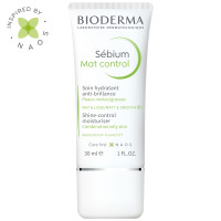 Bioderma Sebium Мат контроль крем матирующий, увлажняющий для жирной и комбинированной кожи лица, 30 мл