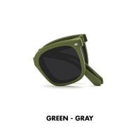 CoolPandas поляризационные складные солнцезащитные очки в большой оправе для женщин 2023 красочные очки винтажные дизайнерские солнцезащитные очки с защитой UV400 для путешествий женские солнцезащитные очки