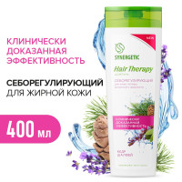 Шампунь SYNERGETIC Себорегулирующий HAIR THERAPY 400мл.