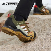 adidas TERREX官方男鞋AX3戶外鞋子低幫運動鞋爬山徒步登山鞋