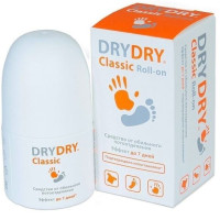 Dry Dry Classic Roll-on антиперспирант от обильного потоотделения, 35мл