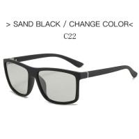 Фотохромные Солнцезащитные очки Мужские поляризационные очки для вождения Хамелеон мужские Меняющие цвет солнцезащитные очки дневная ночь водительские очки