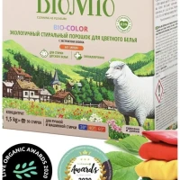 Эко стиральный порошок BiоMio  для цветного белья