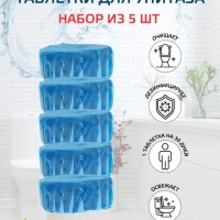 Таблетки для унитаза 1 таб на 30 дней 5 шт