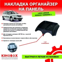 Накладка органайзер Ларгус, Сандеро 1