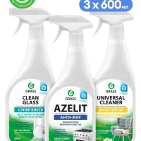 Набор для уборки дома Азелит, Universal Cleaner, Clean Glass