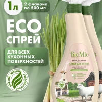 Чистящее средство для кухни антижир, эко спрей, 500 мл, 2 шт