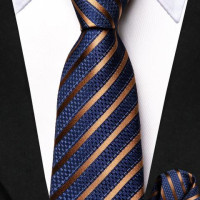 Полосатый Черно-белый 2023 шелковый Элегантный галстук для детей ростом 120 см, 6 см, широкий Роскошный дизайнерский Детский галстук ручной работы, модный Hi-Tie