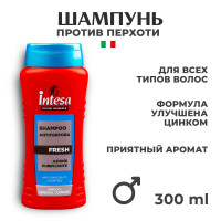 INTESA Мужской шампунь против перхоти FRESH 300 мл