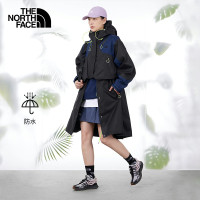 TheNorthFace北面UE先鋒設計長版二合一衝鋒衣女硬殼外套新款81M3