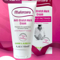 Maternea Крем от растяжек для тела увлажняющий с витамином е Anti-Stretch Marks Body Cream (для беременных мам), 150 мл