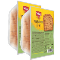 Хлеб Schar - Pan Rustico, злаковый без глютена, 2 шт по 250 г