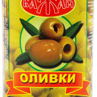 Оливки БАЖАЙ, без косточек, 300 мл.