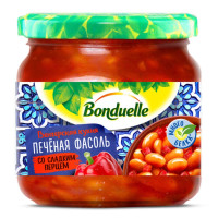 Фасоль Bonduelle печеная со сладким перцем,  360 г